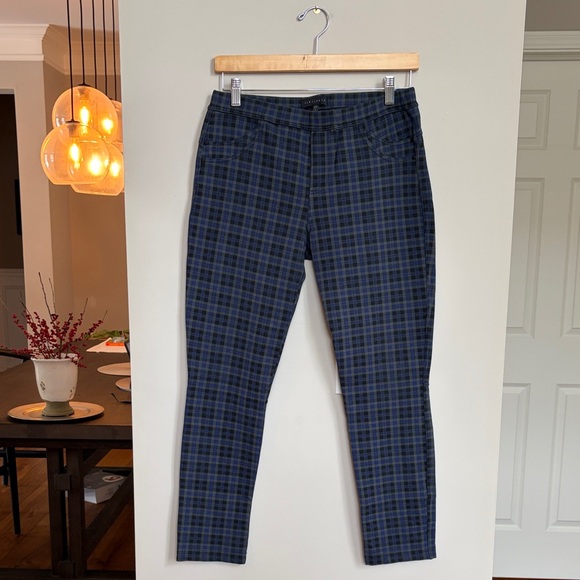 Sanctuary Pants - Sanctuary Gray‎ and Blue Checkered Pants